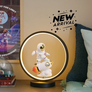 Astro Light - Lampe Astronaute et Rocket - Lampe et Ampoule