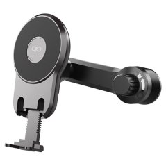 Support Voiture Ventilation Bras rotatif MagSafe Maintien magnétique Noir + Garantie à vie Support Voiture Ventilation Bras rotatif MagSafe Maintien magnétique Noir + Garantie à vie