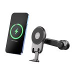 Support Voiture Ventilation Bras rotatif MagSafe Maintien magnétique Noir + Garantie à vie