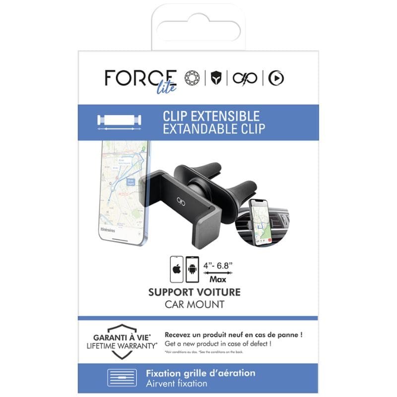 Support Voiture Ventilation Maintien berceau ajustable Noir + Garantie à vie Support Voiture Ventilation Maintien berceau ajustable Noir + Garantie à vie
