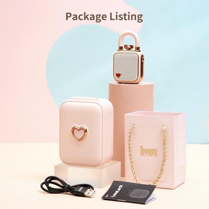 Divoom - Enceinte - Love Lock - Enceinte sans-fil