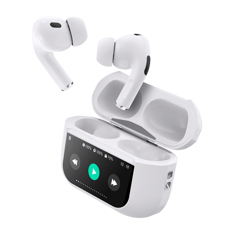 Force Play - Ecouteurs True Wireless ANC avec écran tactile Play To... Force Play - Ecouteurs True Wireless ANC avec écran tactile Play To...