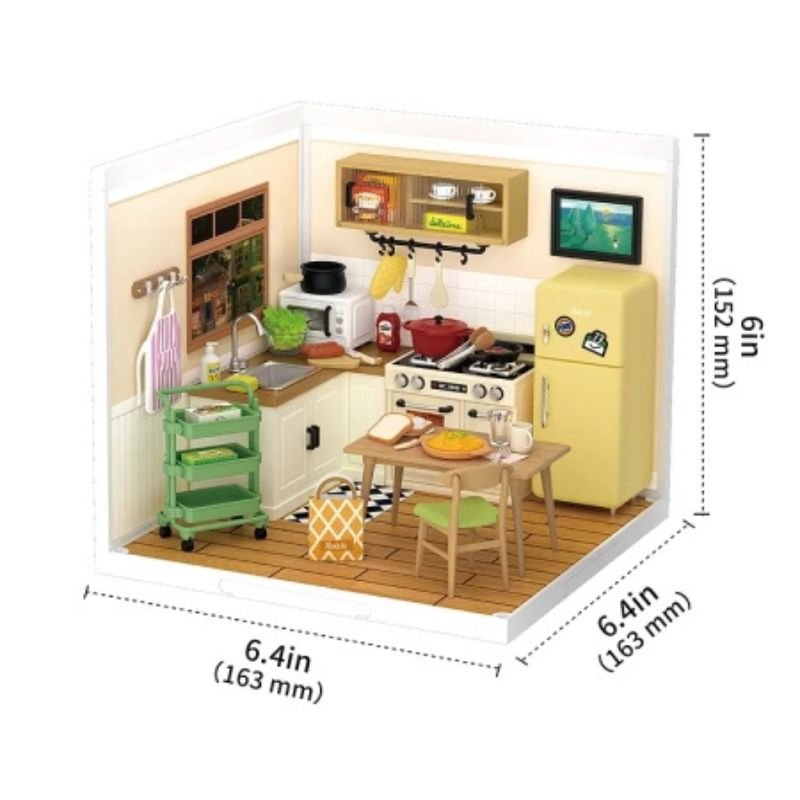 Rolife - Super Creator - Happy Meals Kitchen - DW008 Rolife - Super Creator - Happy Meals Kitchen - DW008