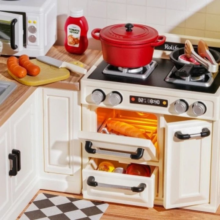 Rolife - Super Creator - Happy Meals Kitchen - DW008