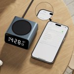 Xoopar REDDI Charger Noir – Chargeur Sans Fil MagSafe et Horloge