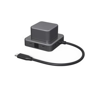 Xoopar CUBBI – Hub de Charge 7-en-1 USB-C, USB-A, HDMI et Audio