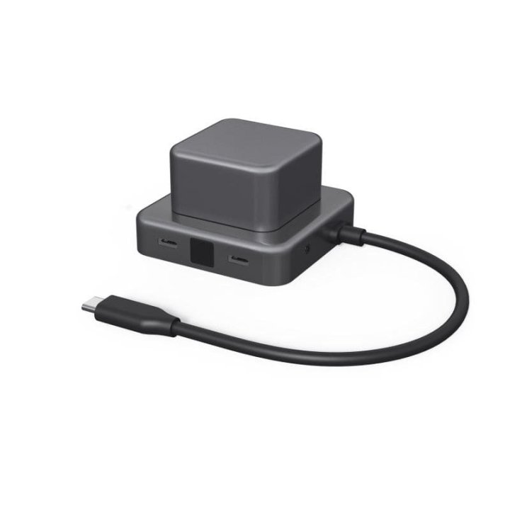 Xoopar CUBBI – Hub de Charge 7-en-1 USB-C, USB-A, HDMI et Audio