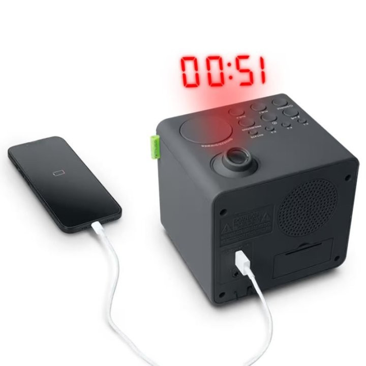 Muse - M-189-P - Radio-réveil PLL avec projection