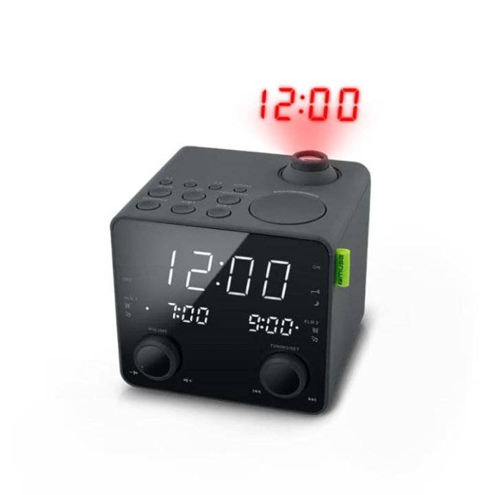Muse - M-189-P - Radio-réveil PLL avec projection
