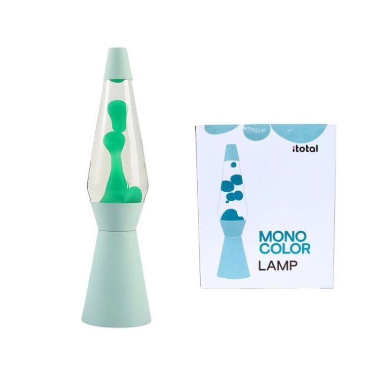 Lampe Lave Monocolor - Pastel Green - Vert Pastel