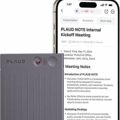 PLAUD NOTE – Enregistreur vocal AI, transcription & résumé intelligent PLAUD NOTE – Enregistreur vocal AI, transcription & résumé intelligent
