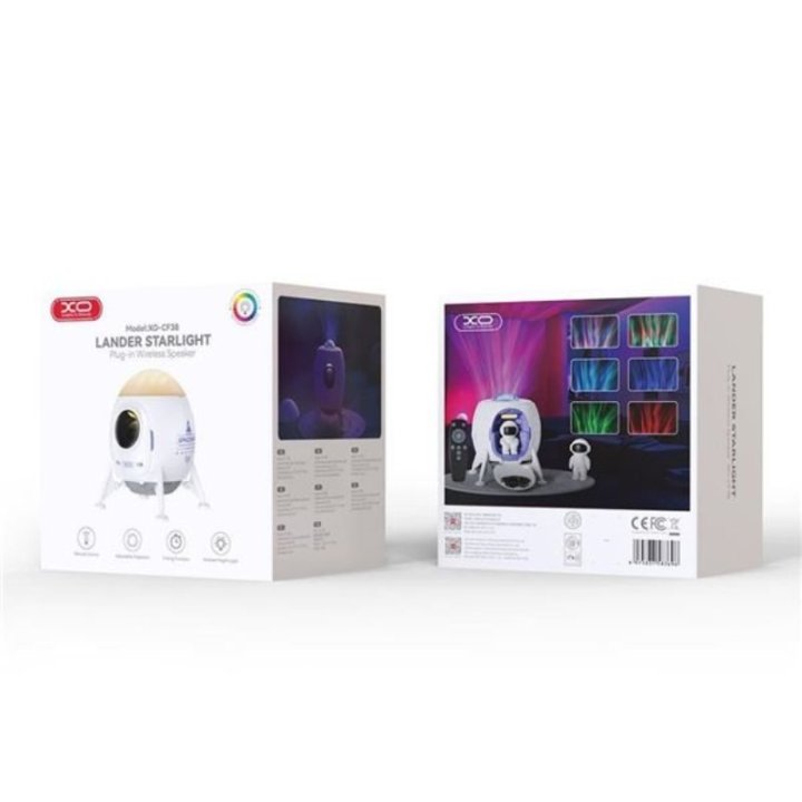 Projecteur module lunaire LED galaxie avec enceinte Bluetooth | Smart-One