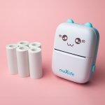 Maxlife - MXTP-100 - Imprimante thermique Bluetooth