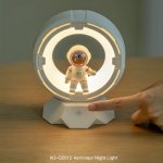 Lampe Veilleuse Astronaute Rechargeable USB-C – LED Dimmable