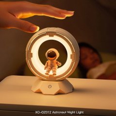 Lampe Veilleuse Astronaute Rechargeable USB-C – LED Dimmable