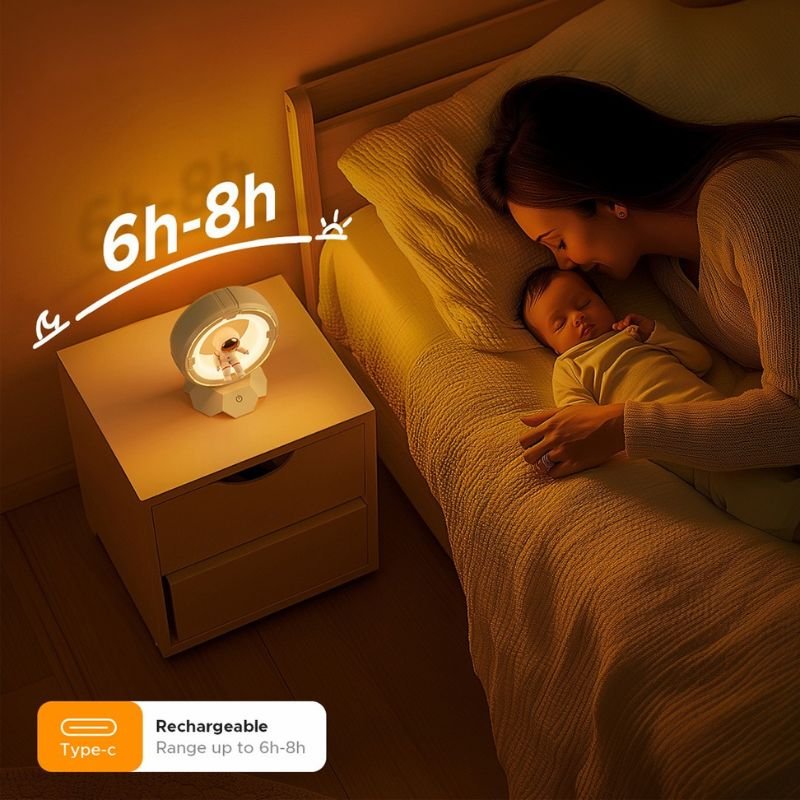 Lampe Veilleuse Astronaute - sur batterie