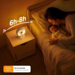 Lampe Veilleuse Astronaute Rechargeable USB-C – LED Dimmable