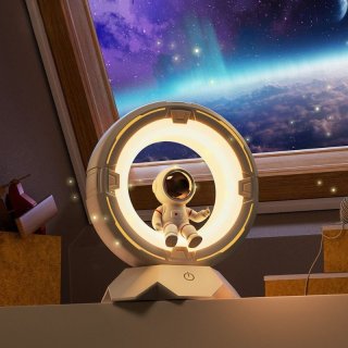 Lampe Veilleuse Astronaute Rechargeable USB-C – LED Dimmable