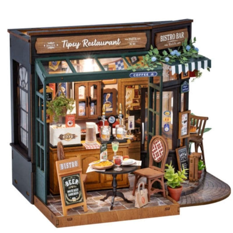 Rolife - Maison miniature à monter - Tipsy Restaurant DG167 - DIY