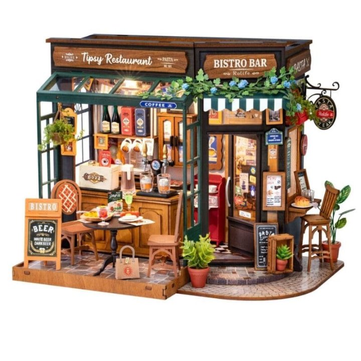 Rolife - Maison miniature à monter - Tipsy Restaurant DG167 - DIY