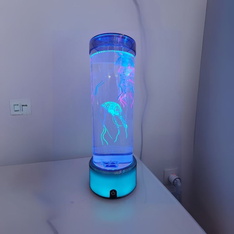 Lampe Méduse Avec sa Base RGB - Multi-couleurs