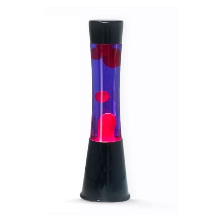 Lampe à lave de 40 cm de forme tubulaire