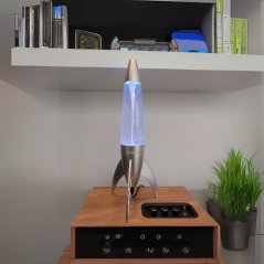 Lampe Tornado avec effet tourbillonnant en couleur