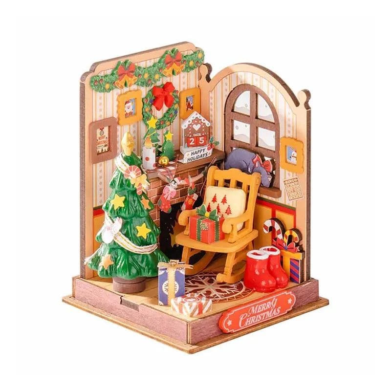 Rolife - Puzzle 3D Christmas Fireplace