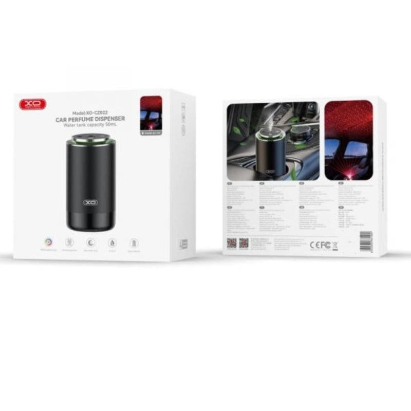 Diffuseur de parfum portable avec projecteur et LED RGB