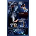 Diffuseur de parfum portable avec projecteur et LED RGB