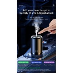 Diffuseur de parfum portable avec projecteur et LED RGB