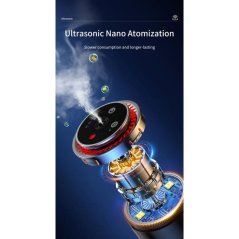 Diffuseur de parfum portable avec projecteur et LED RGB