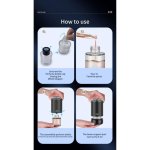 Diffuseur de parfum portable avec projecteur et LED RGB