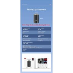 Diffuseur de parfum portable avec projecteur et LED RGB