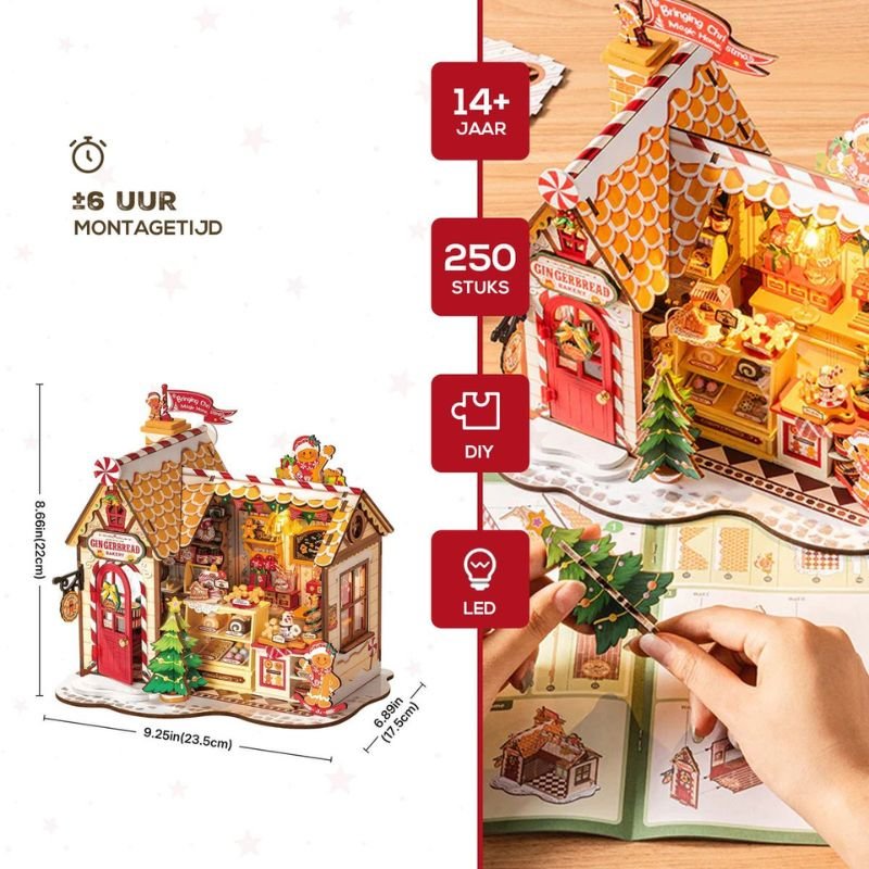 Rolife - Gingerbread House - DG176