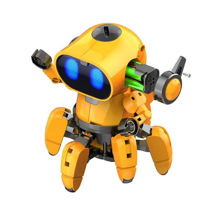 Tobbie le Robot à Construire – Robot Auto-Guidé Interactif