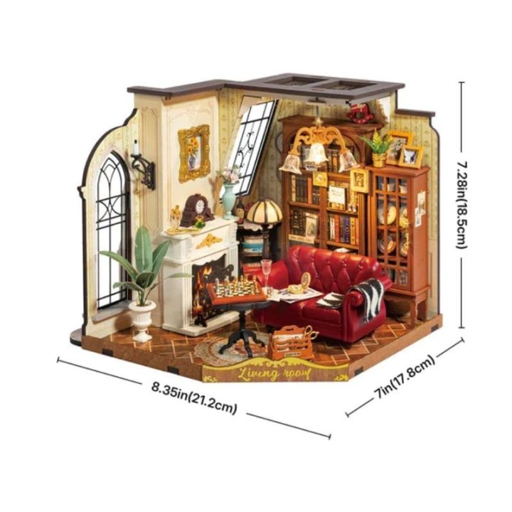 Rolife - Catherine's Living Room - Miniature House 3D DIY