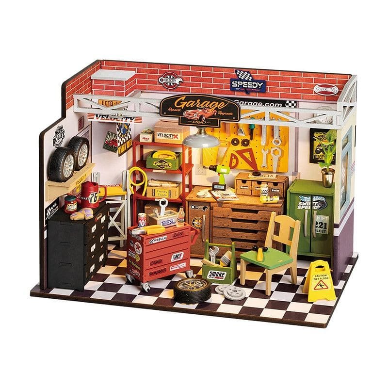 Rolife - Garage Workshop - Miniature House DIY 3D