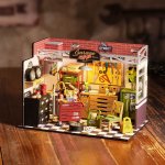 Rolife - Garage Workshop - Miniature House DIY 3D