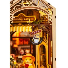 Rolife - Puzzle 3D BookNook Holiday Café TGB15