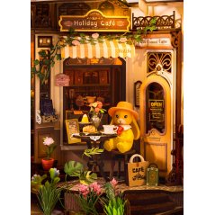 Rolife - Puzzle 3D BookNook Holiday Café TGB15