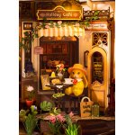 Rolife - Puzzle 3D BookNook Holiday Café TGB15