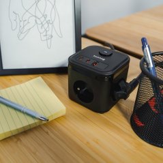 Cube Multiprises électriques et USB - PD 20W