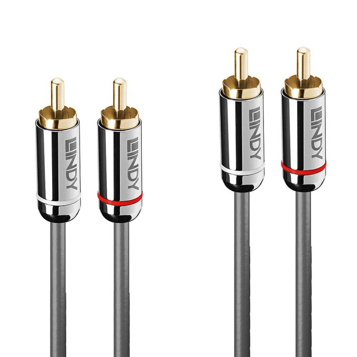 Lindy - Cable Audio 2x RCA- Cromo Line