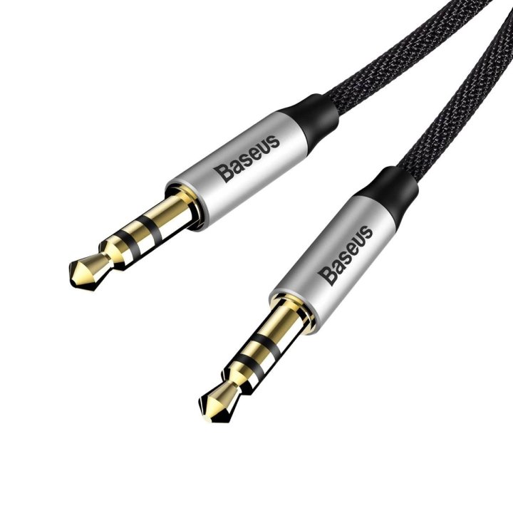 Baseus - Câble noir Jack 3.5mm - 1.5m