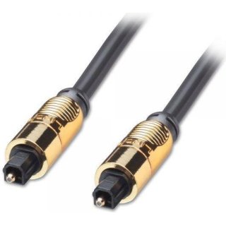 Lindy - Câble Fibre optique Audio Premium Gold - TosLink