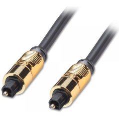 Lindy - Câble Fibre optique Audio Premium Gold - TosLink