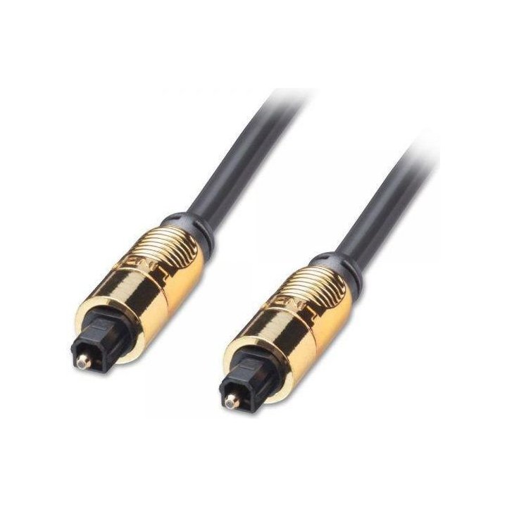 Lindy - Câble Fibre optique Audio Premium Gold - TosLink