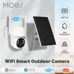 MOES - Camera Exterieur Solaire - Wifi