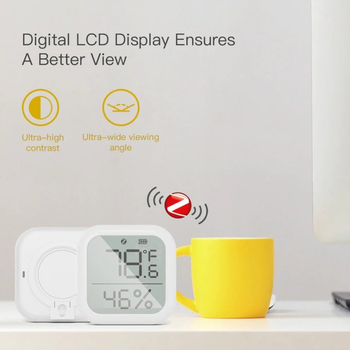 MOES - Détecteur Humidité et Température - ZigBee